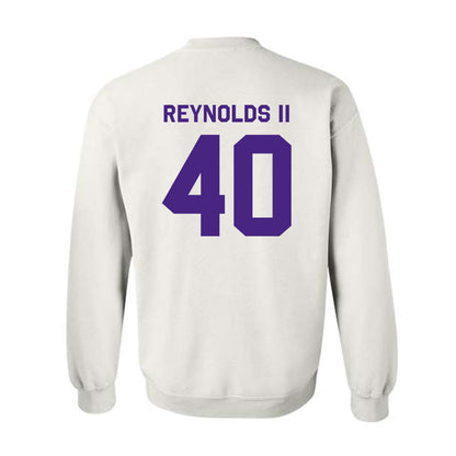 Northwestern - NCAA Football : Jason Reynolds II - Classic Shersey Crewneck Sweatshirt-1