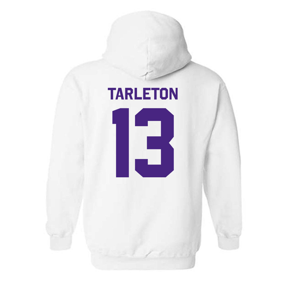 Northwestern - NCAA Men's Soccer : Baraka Tarleton - Classic Shersey Hooded Sweatshirt-1