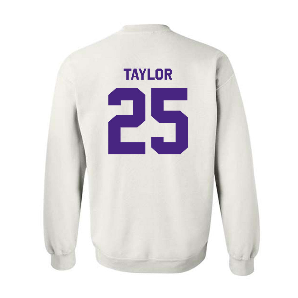 Northwestern - NCAA Women's Lacrosse : Madison Taylor - Classic Shersey Crewneck Sweatshirt-1