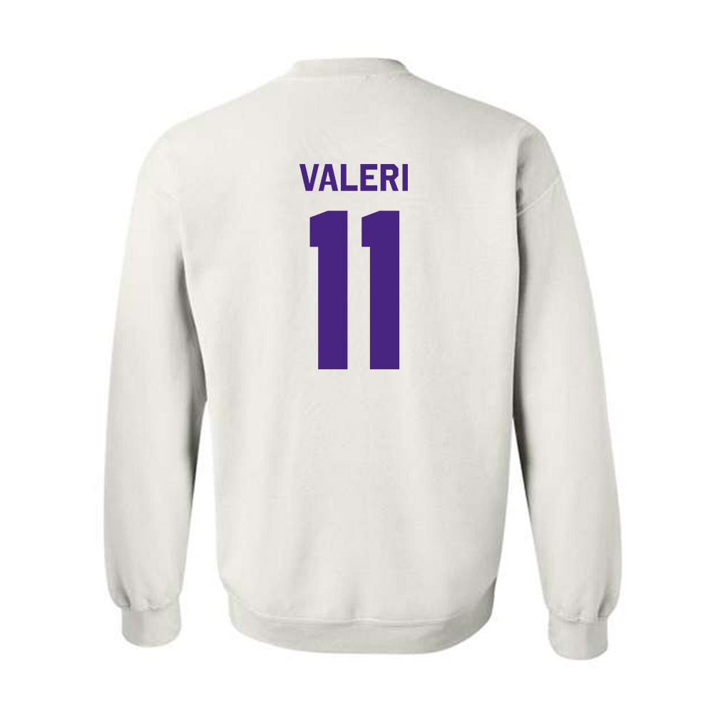 Northwestern - NCAA Football : Seth Valeri - Classic Shersey Crewneck Sweatshirt-1