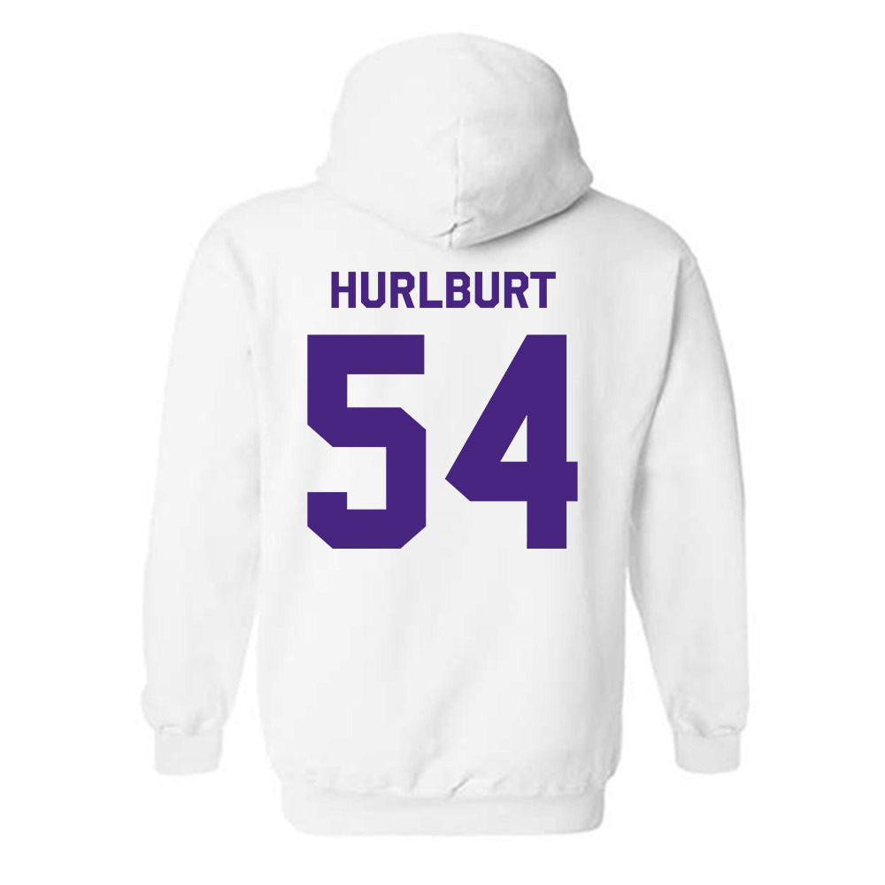 Northwestern - NCAA Men's Basketball : Gus Hurlburt - Classic Shersey Hooded Sweatshirt-1