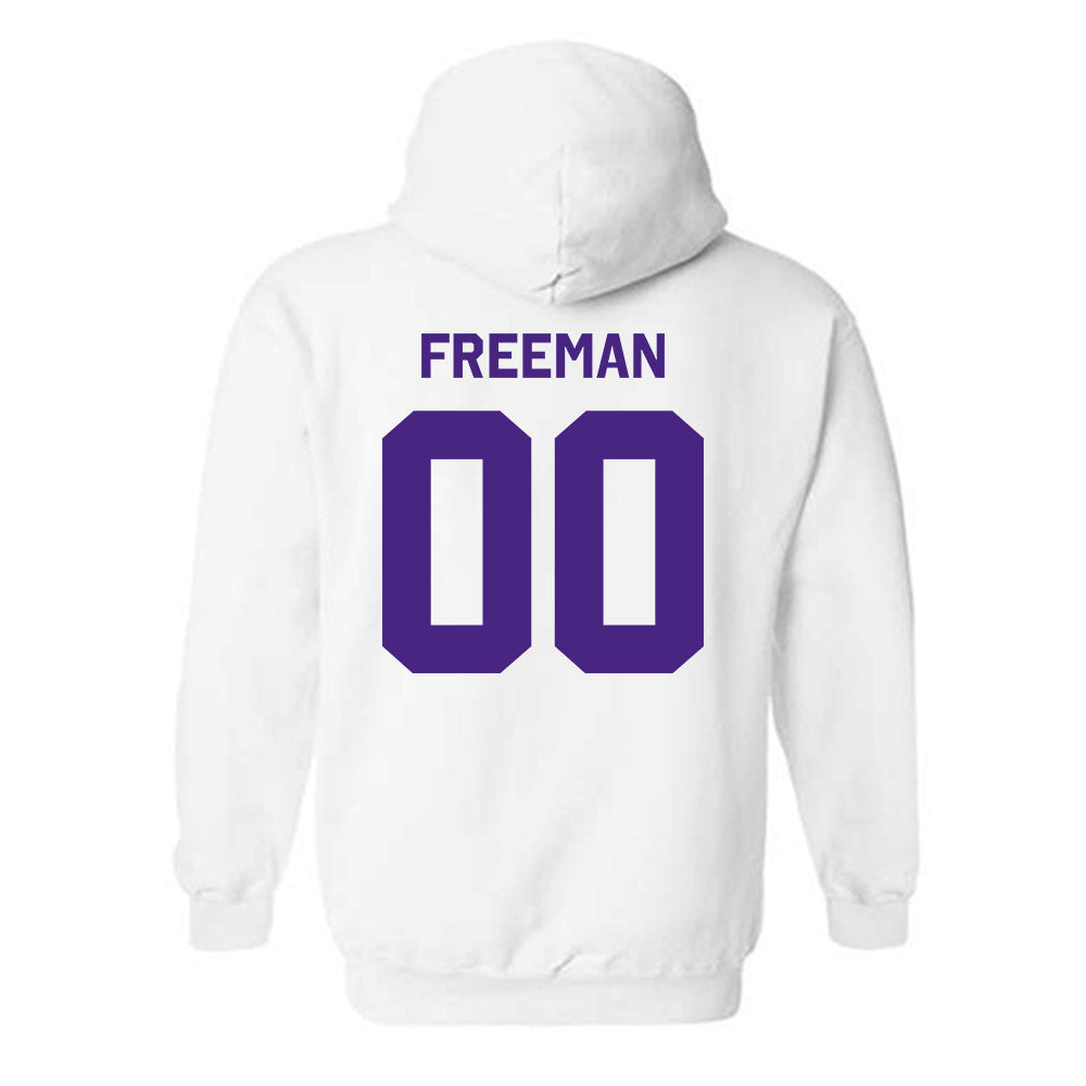 Northwestern - NCAA Women's Soccer : Camryn Freeman - Classic Shersey Hooded Sweatshirt-1