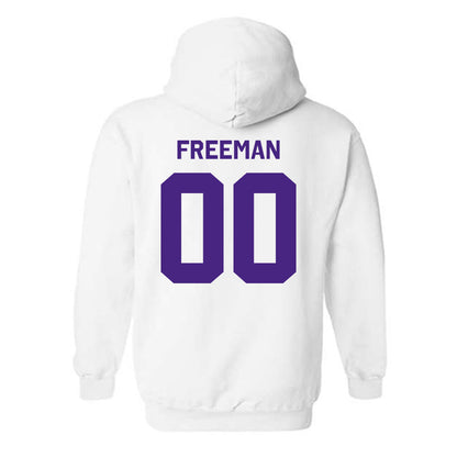Northwestern - NCAA Women's Soccer : Camryn Freeman - Classic Shersey Hooded Sweatshirt-1