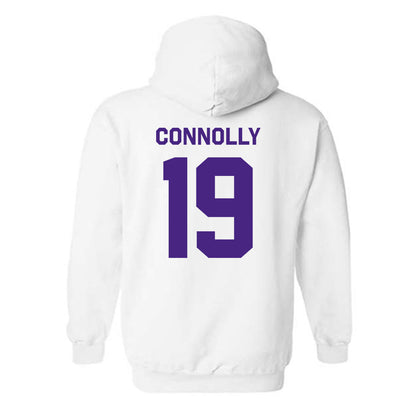 Northwestern - NCAA Women's Lacrosse : Sienna Connolly - Classic Shersey Hooded Sweatshirt-1