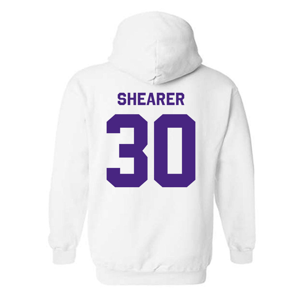 Northwestern - NCAA Baseball : Garrett Shearer - Classic Shersey Hooded Sweatshirt-1