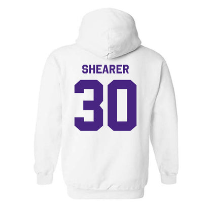 Northwestern - NCAA Baseball : Garrett Shearer - Classic Shersey Hooded Sweatshirt-1