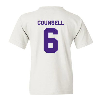Northwestern - NCAA Baseball : Jack Counsell - Classic Shersey Youth T-Shirt-1
