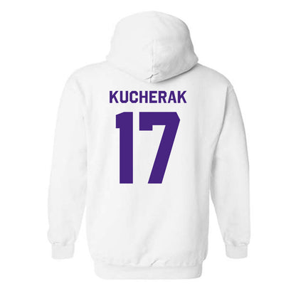 Northwestern - NCAA Baseball : Ryan Kucherak - Classic Shersey Hooded Sweatshirt-1