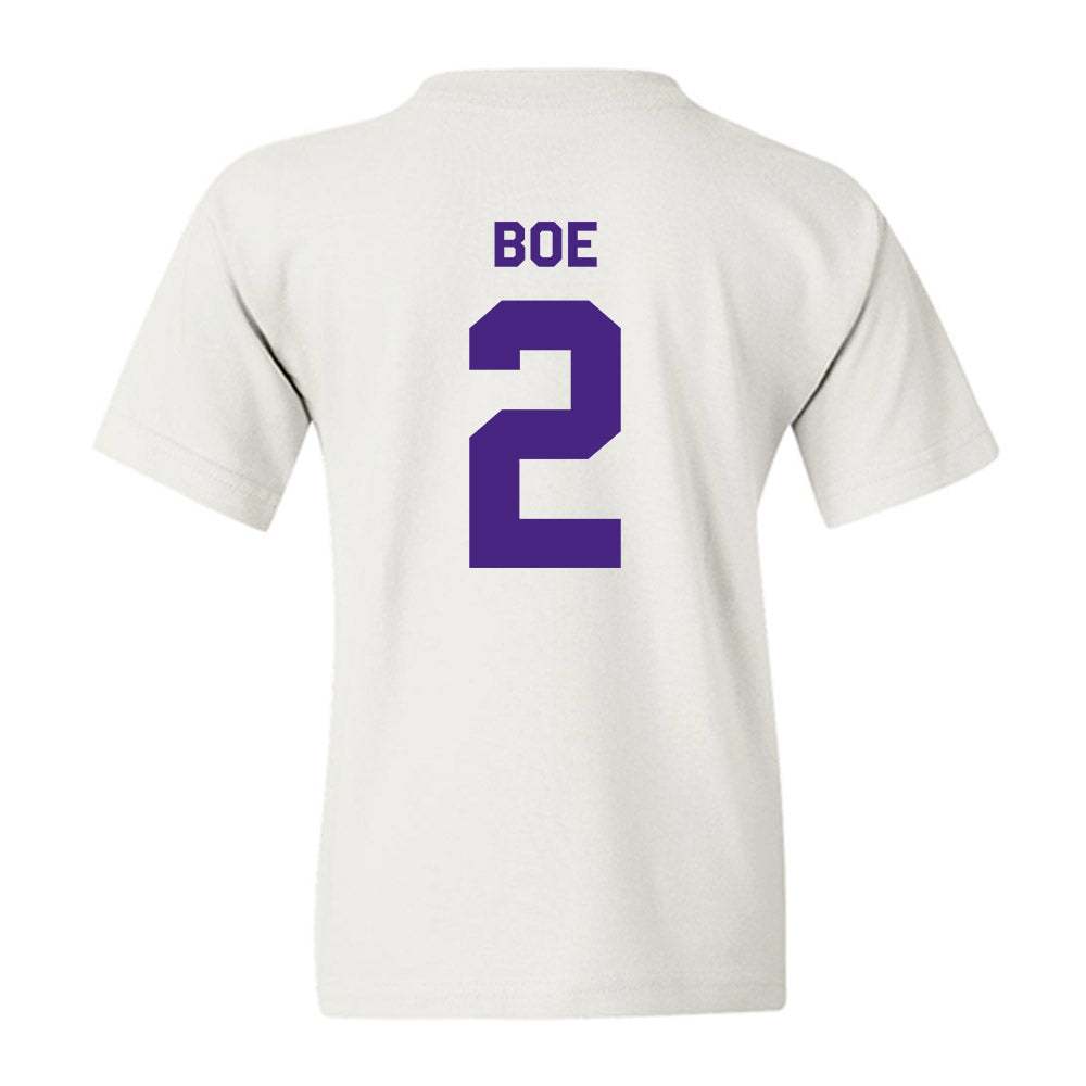 Northwestern - NCAA Football : Ryan Boe - Classic Shersey Youth T-Shirt-1