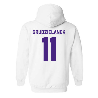 Northwestern - NCAA Softball : Riley Grudzielanek - Classic Shersey Hooded Sweatshirt-1