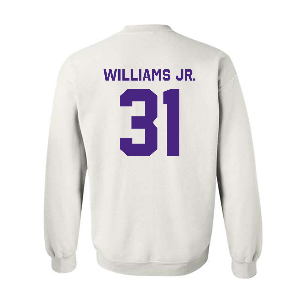 Northwestern - NCAA Football : Tito Williams Jr. - Classic Shersey Crewneck Sweatshirt-1