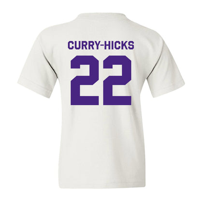 Northwestern - NCAA Football : Terrion Curry-Hicks - Classic Shersey Youth T-Shirt-1