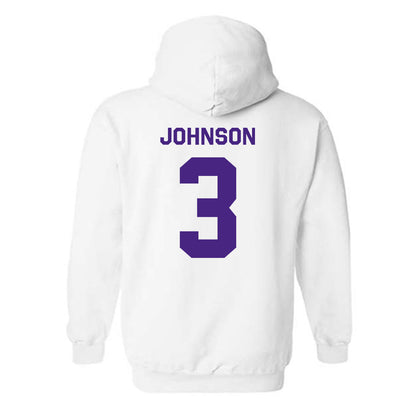 Northwestern - NCAA Men's Soccer : Andrew Johnson - Classic Shersey Hooded Sweatshirt-1