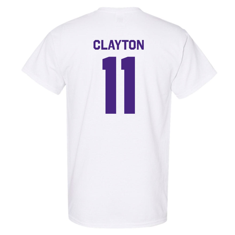 Northwestern - NCAA Men's Basketball : Jordan Clayton - Classic Shersey T-Shirt-1