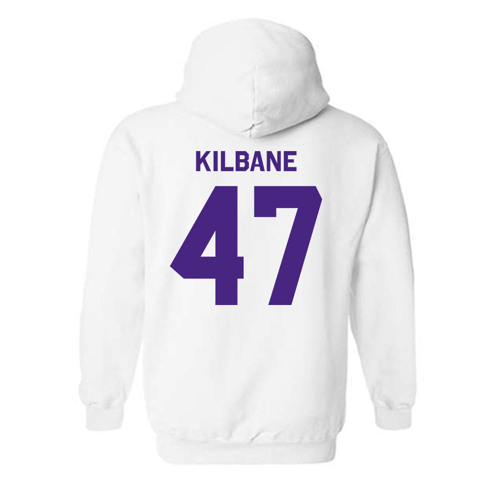 Northwestern - NCAA Football : Michael Kilbane - Classic Shersey Hooded Sweatshirt-1