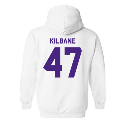 Northwestern - NCAA Football : Michael Kilbane - Classic Shersey Hooded Sweatshirt-1