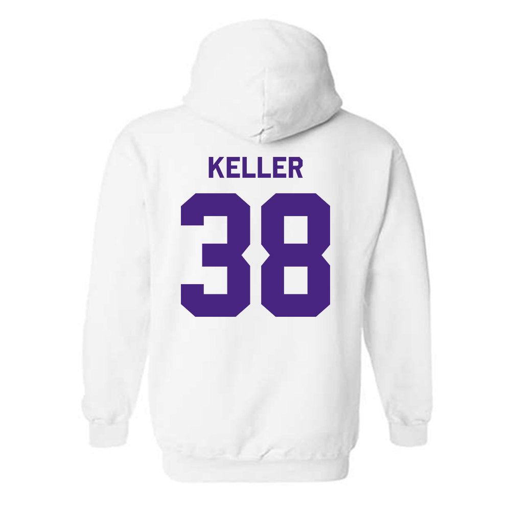 Northwestern - NCAA Women's Lacrosse : Kate Keller - Classic Shersey Hooded Sweatshirt-1