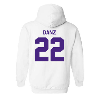 Northwestern - NCAA Baseball : Carter Danz - Classic Shersey Hooded Sweatshirt-1