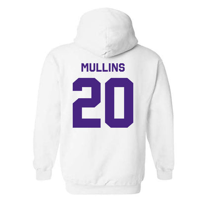 Northwestern - NCAA Men's Basketball : Justin Mullins - Classic Shersey Hooded Sweatshirt-1