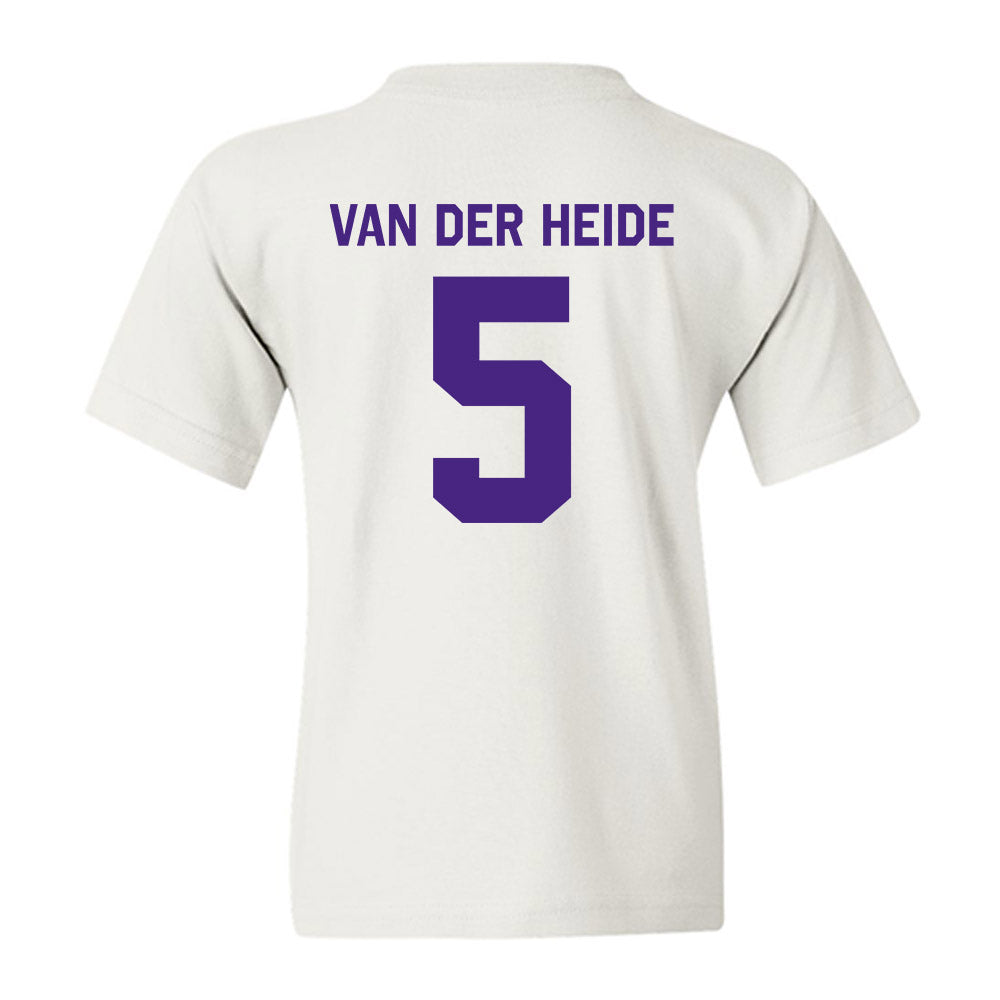 Northwestern - NCAA Men's Soccer : Dimas Van der Heide - Classic Shersey Youth T-Shirt-1