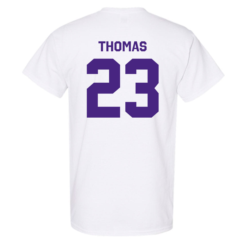Northwestern - NCAA Women's Basketball : Tayla Thomas - Classic Shersey T-Shirt-1