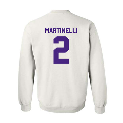 Northwestern - NCAA Men's Basketball : Nick Martinelli - Classic Shersey Crewneck Sweatshirt-1