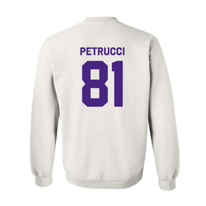 Northwestern - NCAA Football : Christopher Petrucci - Classic Shersey Crewneck Sweatshirt-1
