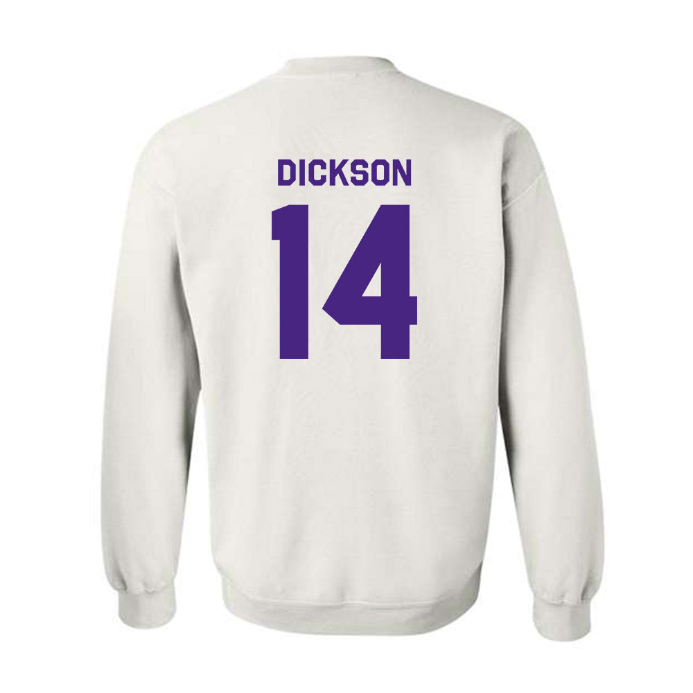 Northwestern - NCAA Baseball : Drew Dickson - Classic Shersey Crewneck Sweatshirt-1