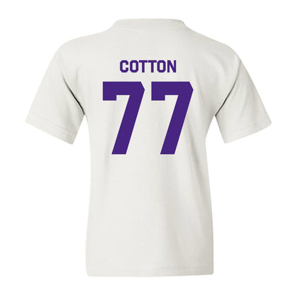 Northwestern - NCAA Football : Idrys Cotton - Classic Shersey Youth T-Shirt-1