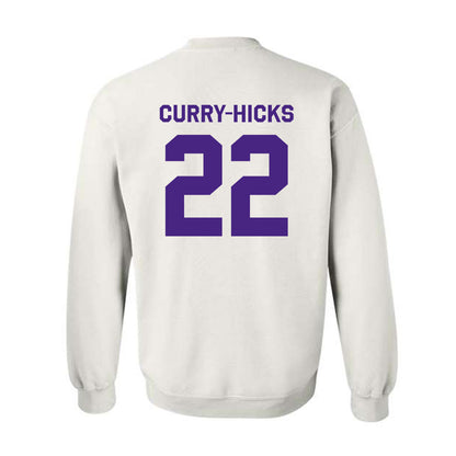 Northwestern - NCAA Football : Terrion Curry-Hicks - Classic Shersey Crewneck Sweatshirt-1