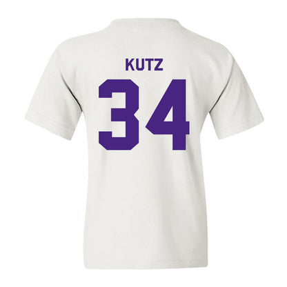 Northwestern - NCAA Baseball : Charlie Kutz - Classic Shersey Youth T-Shirt-1