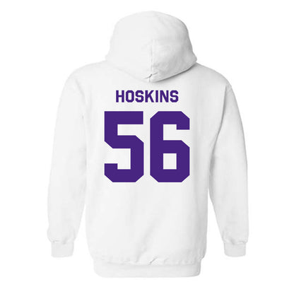 Northwestern - NCAA Football : Tre Hoskins - Classic Shersey Hooded Sweatshirt-1