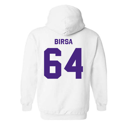 Northwestern - NCAA Football : Anthony Birsa - Classic Shersey Hooded Sweatshirt-1