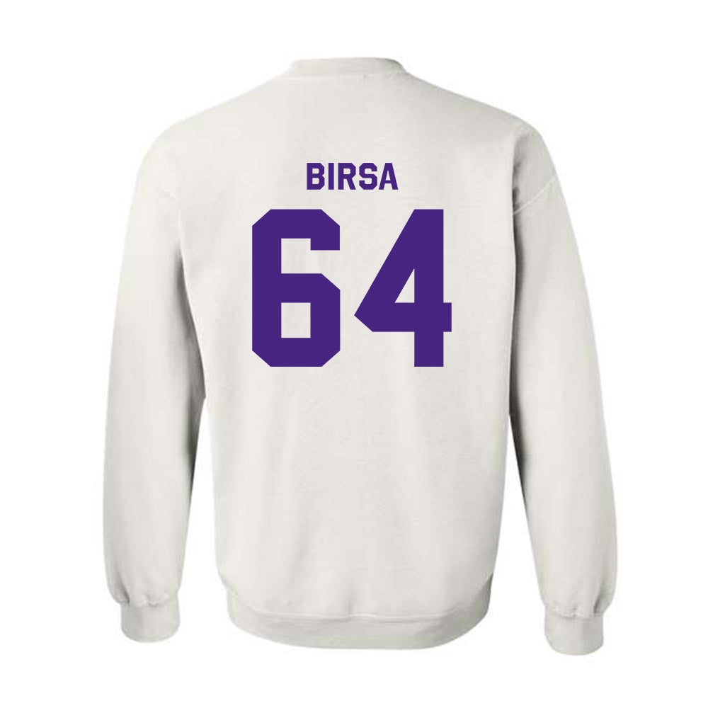 Northwestern - NCAA Football : Anthony Birsa - Classic Shersey Crewneck Sweatshirt-1