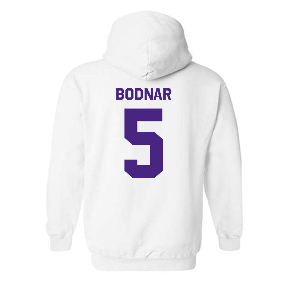 Northwestern - NCAA Women's Volleyball : Kaitlyn Bodnar - Classic Shersey Hooded Sweatshirt-1