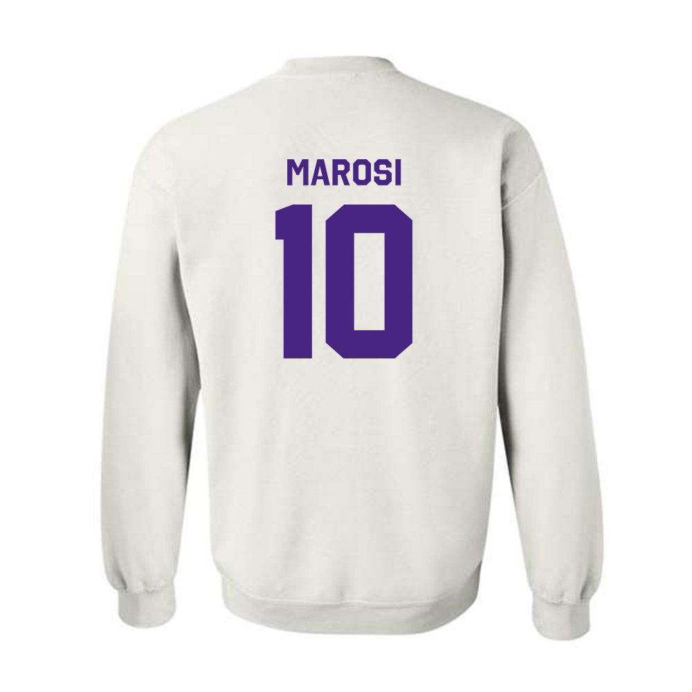 Northwestern - NCAA Women's Lacrosse : Claire Marosi - Classic Shersey Crewneck Sweatshirt-1