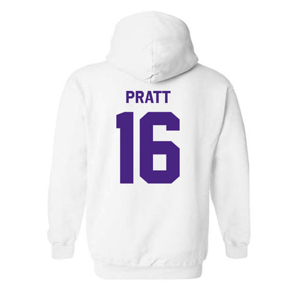 Northwestern - NCAA Women's Volleyball : Ava Pratt - Classic Shersey Hooded Sweatshirt-1