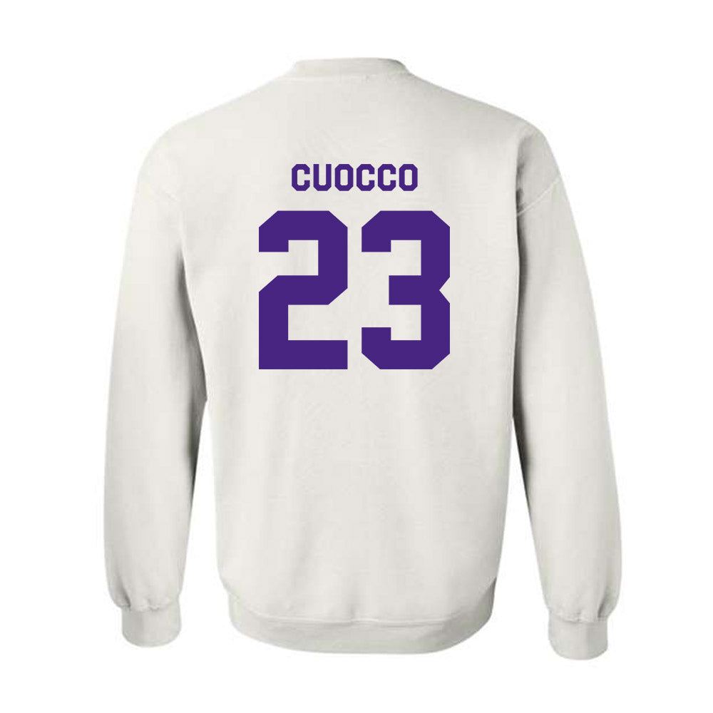 Northwestern - NCAA Women's Lacrosse : Jenika Cuocco - Classic Shersey Crewneck Sweatshirt-1