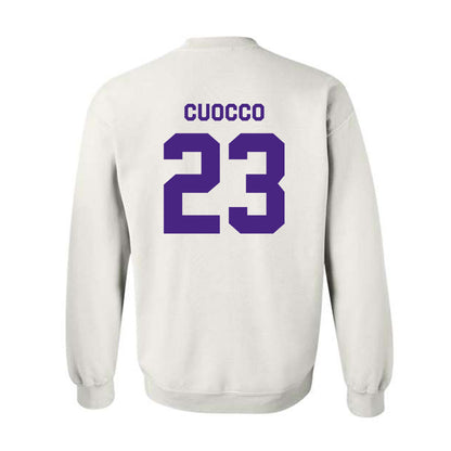 Northwestern - NCAA Women's Lacrosse : Jenika Cuocco - Classic Shersey Crewneck Sweatshirt-1