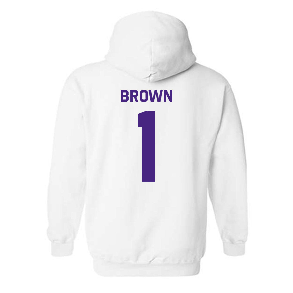 Northwestern - NCAA Women's Field Hockey : Lindsey Brown - Classic Shersey Hooded Sweatshirt-1