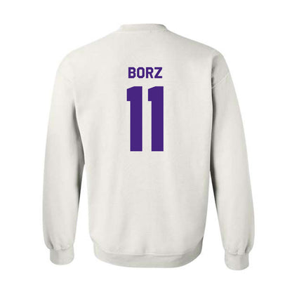 Northwestern - NCAA Women's Field Hockey : Piper Borz - Classic Shersey Crewneck Sweatshirt-1