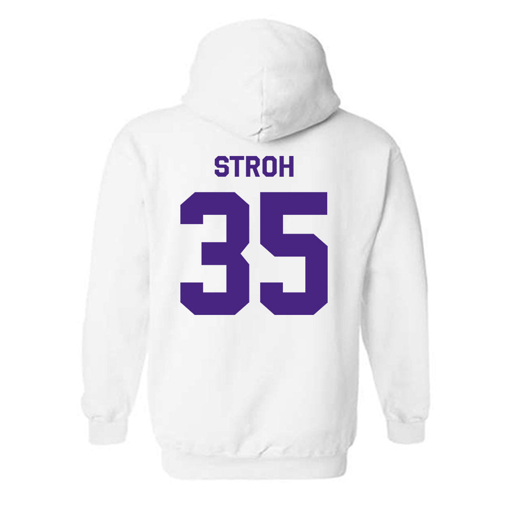 Northwestern - NCAA Women's Lacrosse : Brooke Stroh - Classic Shersey Hooded Sweatshirt-1
