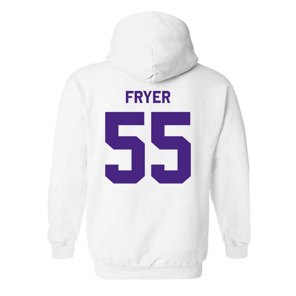 Northwestern - NCAA Baseball : Justin Fryer - Classic Shersey Hooded Sweatshirt-1