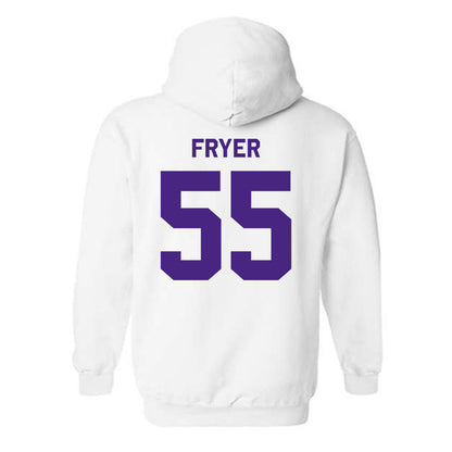Northwestern - NCAA Baseball : Justin Fryer - Classic Shersey Hooded Sweatshirt-1