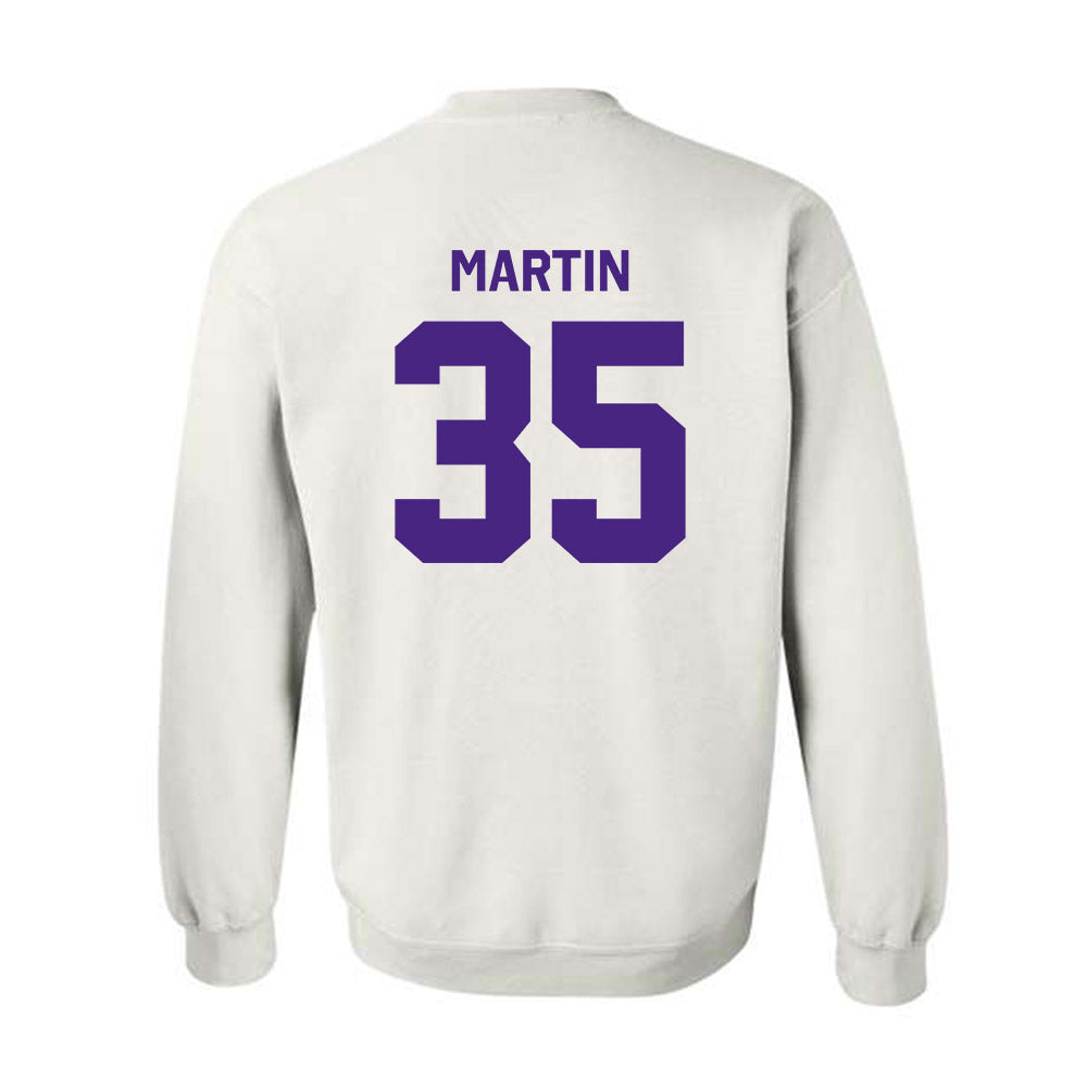 Northwestern - NCAA Football : Sean Martin - Classic Shersey Crewneck Sweatshirt-1