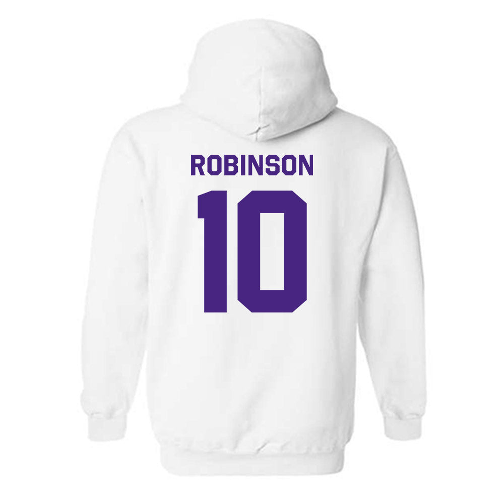 Northwestern - NCAA Softball : Kansas Robinson - Classic Shersey Hooded Sweatshirt-1