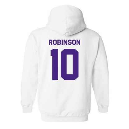 Northwestern - NCAA Softball : Kansas Robinson - Classic Shersey Hooded Sweatshirt-1