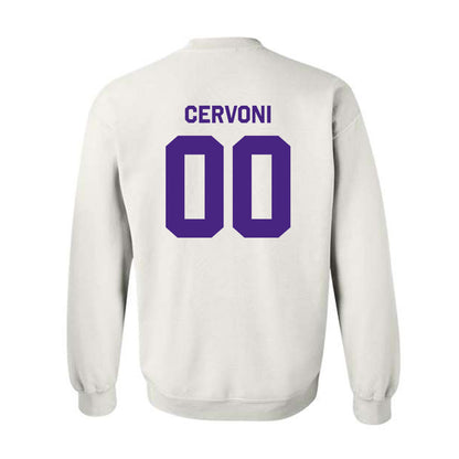 Northwestern - NCAA Men's Soccer : Gino Cervoni - Classic Shersey Crewneck Sweatshirt-1