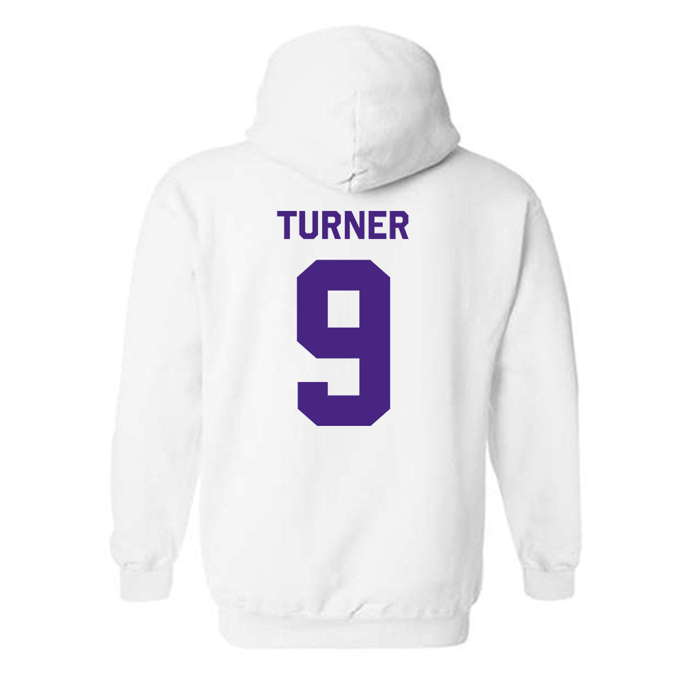 Northwestern - NCAA Football : Braden Turner - Classic Shersey Hooded Sweatshirt-1
