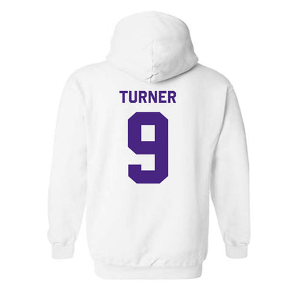 Northwestern - NCAA Football : Braden Turner - Classic Shersey Hooded Sweatshirt-1